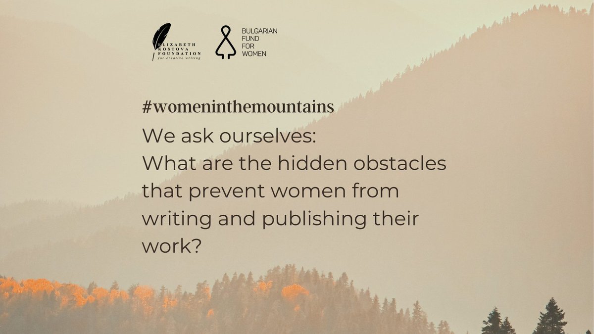 Professional writing is a challenging form of work, especially for women. Take a few moments to complete our poll and helps us identify opportunities to support you:
Poll in English: forms.gle/D2fomLppnEsEVK…
Poll in Bulgarian: forms.gle/aM4PPxTzUtgH6w…