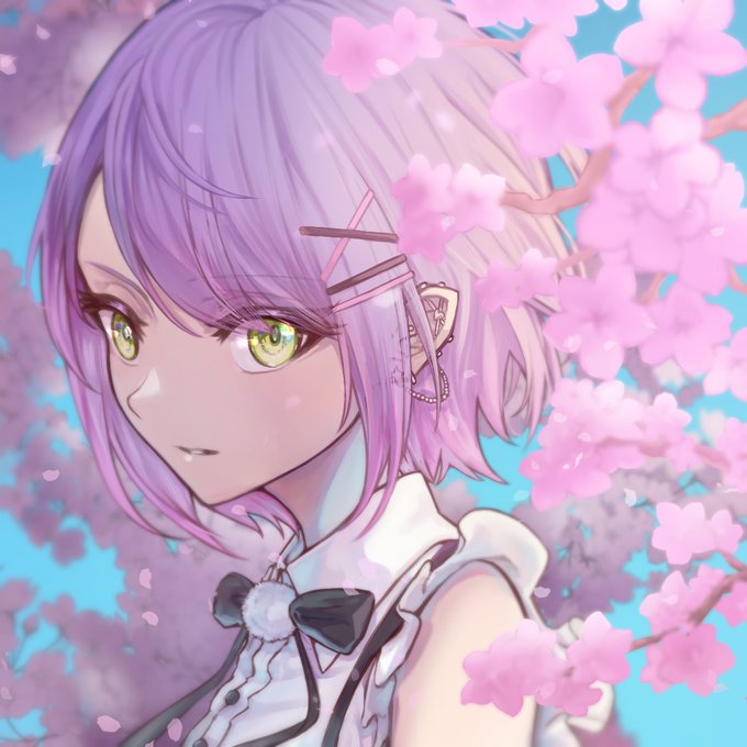 トワ様&amp;桜 #TOWART 