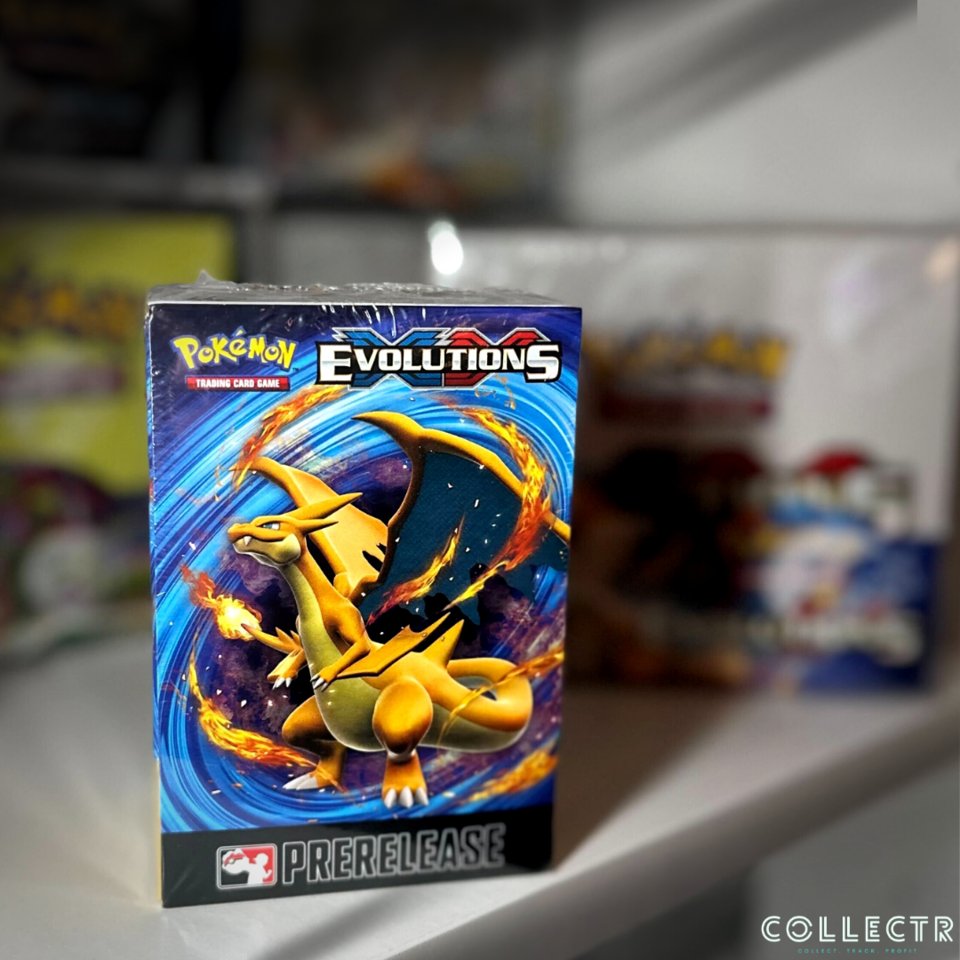 getcollectrapp's tweet photo. It's very tempting to rip this open for a chance at a Pre-release #Charizard... but then again, that doesn't seem like a good idea 🤔

#evolutions #xyevolutions #pokemon #pokemontcg #pokémon #getcollectrapp #collectibles #cards #cardcollecting #cardcollector #tradingcards https://t.co/XCmT9PPAxz