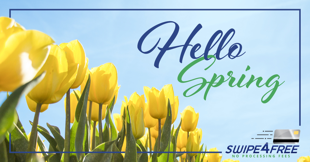 Spring has sprung! <a href="/SwipeFourFree/">Swipe4Free</a> wishes you all the best—new beginnings, new opportunities, new life. We’re here to help you tap into the spirit of the season after celebrating with family &amp; friends. #HappyEaster #ChagPesachSameach #RamadanMubarak #MerchantServices #DualPricing