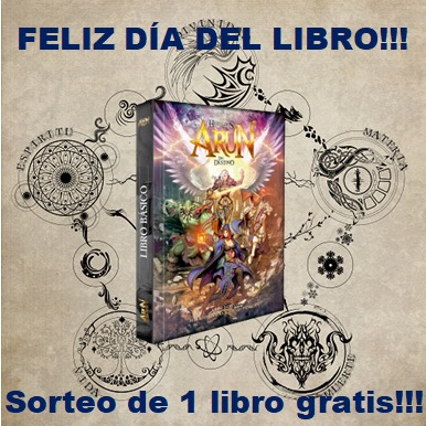 ArunHeraldos's tweet photo. Se acerca el día del libro y en @ArunHeraldos no se nos ocurre mejor forma de celebrarlo que regalando un libro básico de Arun.
Para participar en el sorteo solo tenéis  que seguirnos y hacer RT a este tuit. Bases del sorteo en el hilo. #SantJordi  #Díadellibro #ArunHeraldos #Rol https://t.co/V9KXha4sTl