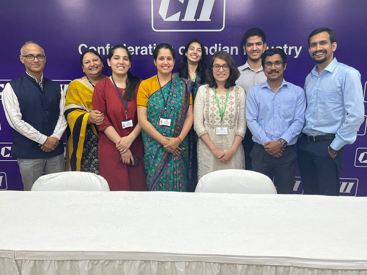 its_trainees's tweet photo. ITS probationers’ visit to Confederation of Indian Industries (@FollowCII)
#TeamITS #CII #Industries #IndianTradeService #UPSC #CSE #Training https://t.co/nVs87lI8dH