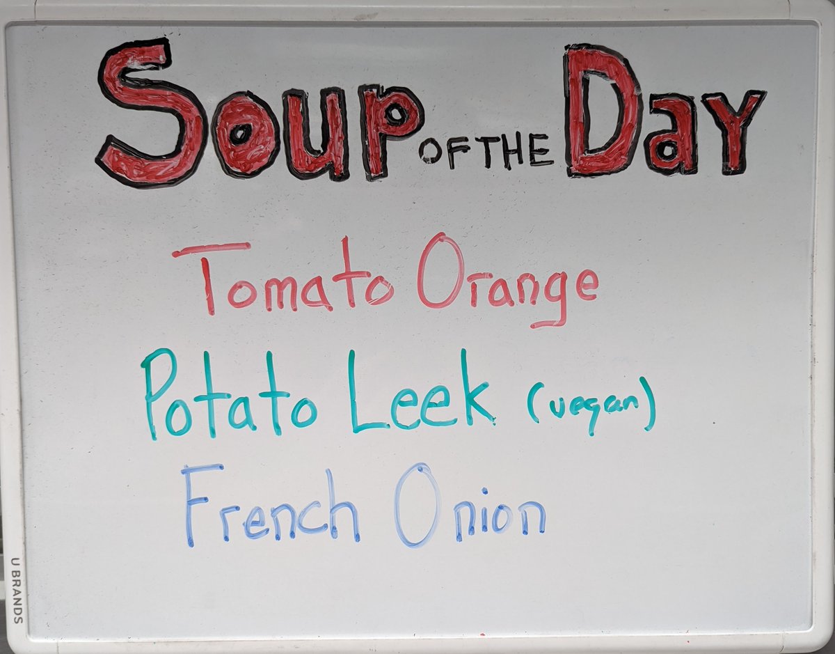 UnderbitePDX's tweet photo. Soups, Sandwiches &amp; Adult Drinks 4/6 #soupoftheday #sandwiches #PDXfoodies #SEPortland #PDXvegan #PDXtogo #PDX #SEPDX #soup #PDXeats #PDXfood #PDXfoodcarts #Portlandvegans #Portlandeats #portlandmade #travelportland #portlandfoodtrucks #PDXfoodie #Portlandfood #shoplocal #vegan https://t.co/SwyBh9Vjqy