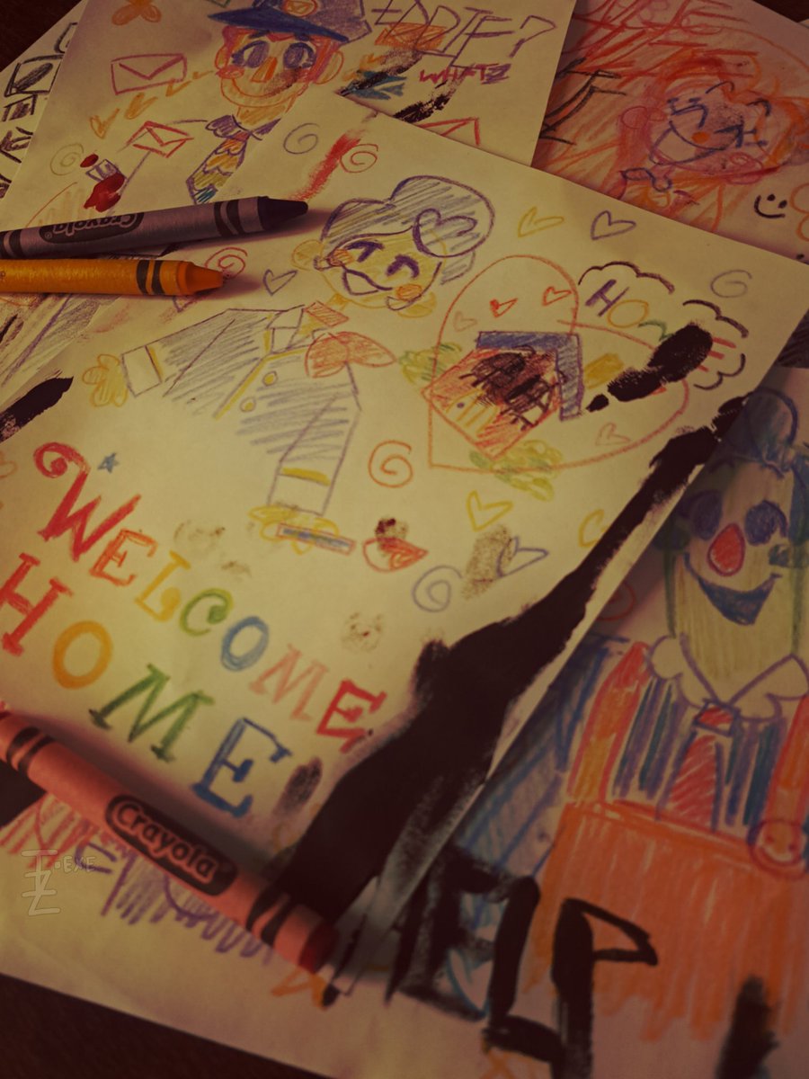 Insomnizack_exe's tweet photo. Wally Darling loves drawing his friends! 🖍

...Wally?

#WelcomeHome #welcomehomearg #welcomehomefanart https://t.co/66h9RE5HXr