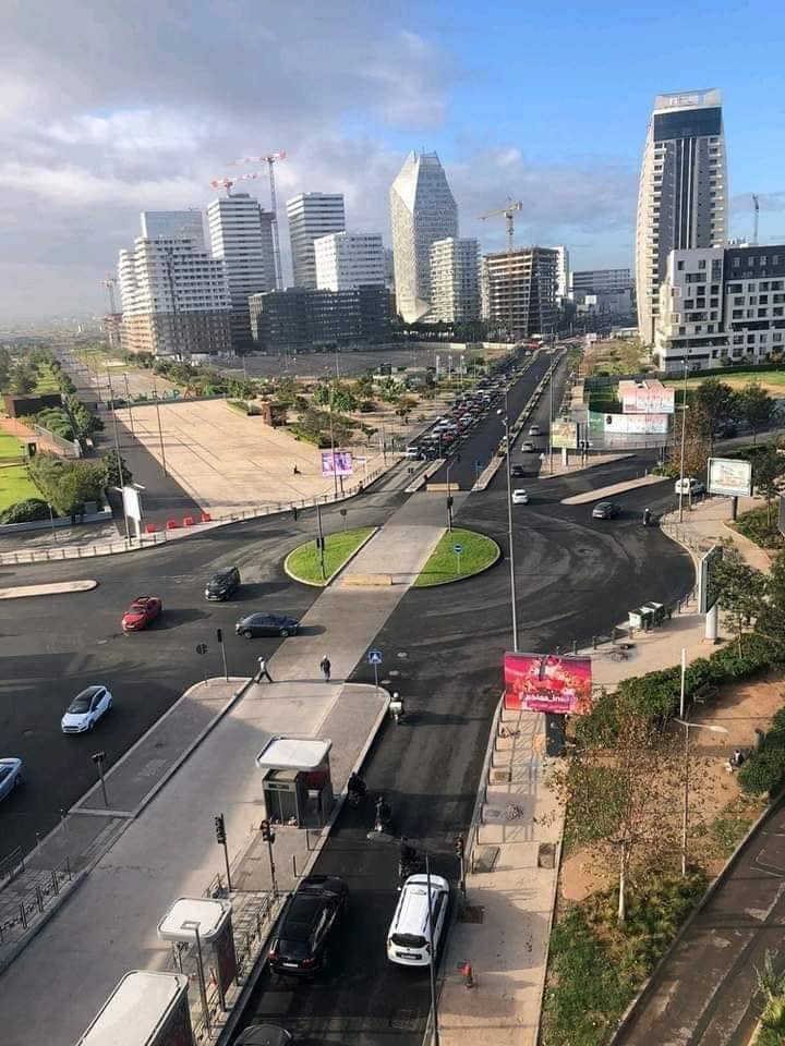 Africa View Facts on Twitter "Street view with Casablanca Finance City