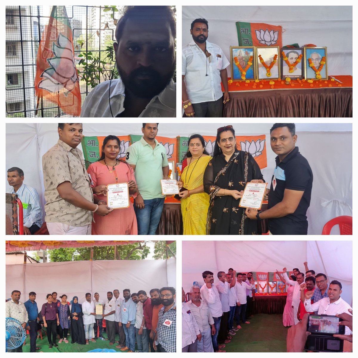 MNityagajendran's tweet photo. BJP STHAPNA DIWAS kurla vidhansabha ward 151 attended by our honorable Ashish Shelar ji BJP Mumbai president #BJPSthapnaDiwas #BJPFoundationDay2023 #Mumbai @BJP4Mumbai @ShelarAshish @BJP4India @MPLodha @BJP4NCMumbai https://t.co/SBn68OEpel