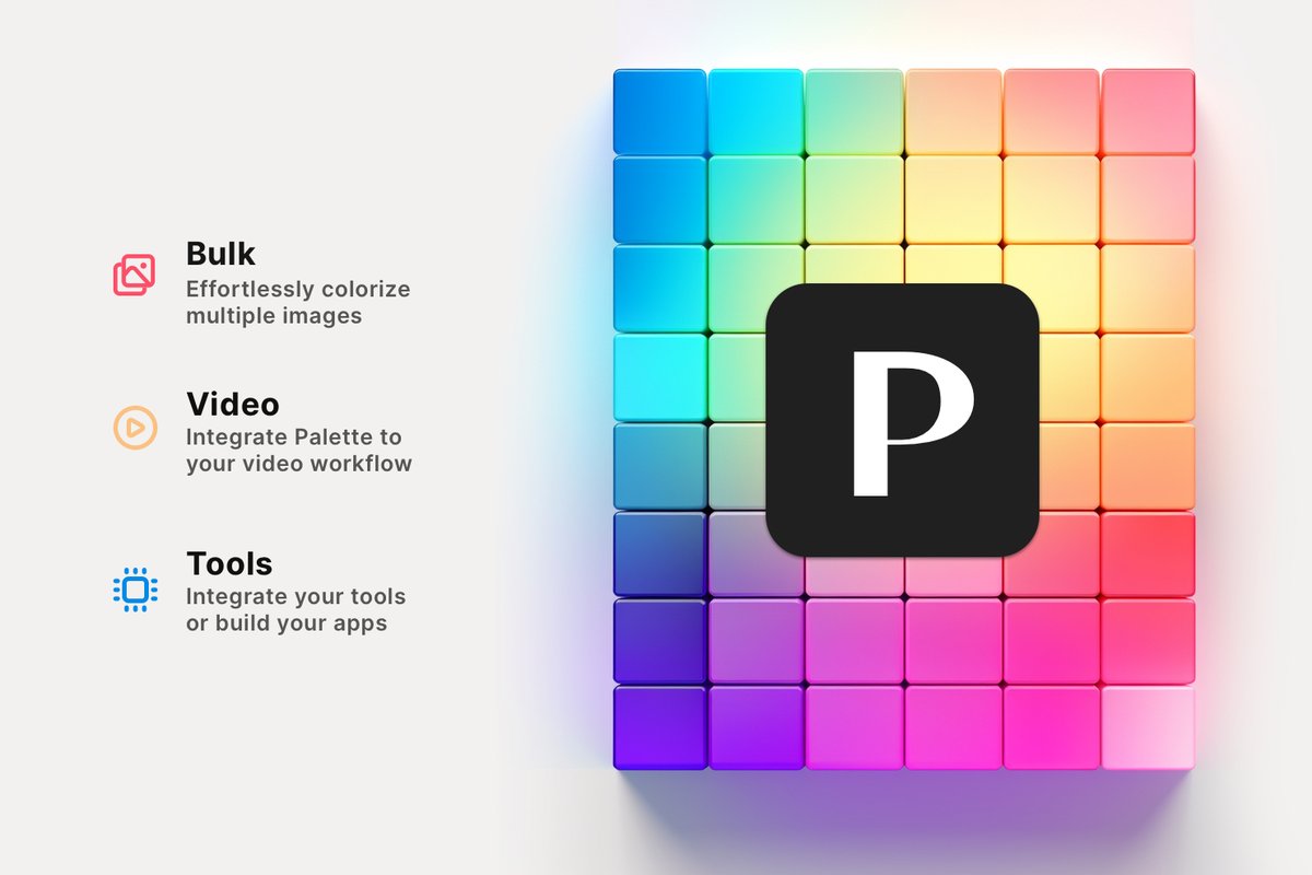 palettefm's tweet photo. YAY! i just got my colorization API up and running! 

🎬 Colorize 4K videos
📸 Bulk colorize images (1M+ per day)
📱 Build your own colorization apps
🔌 No-code integrations with your favourite apps

if you want to try the beta, reply here or send me a DM. https://t.co/AEMBRx6U1T