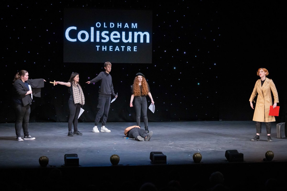 OldhamColiseum's tweet photo. We're so happy that former Artistic Directors Kevin Shaw and Kenneth Alan Taylor could join us for our Encore closing event last week.

We're also thrilled that Gypsy Jam and Young Rep had the opportunity to shine on stage to the packed out audience https://t.co/5TO7GpdiWQ