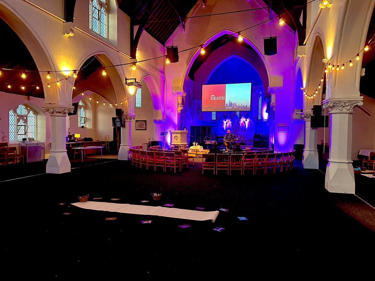 Ready for Maunday Thursday reflective service <a href="/AllSaintsPeckhm/">All Saints Peckham</a>