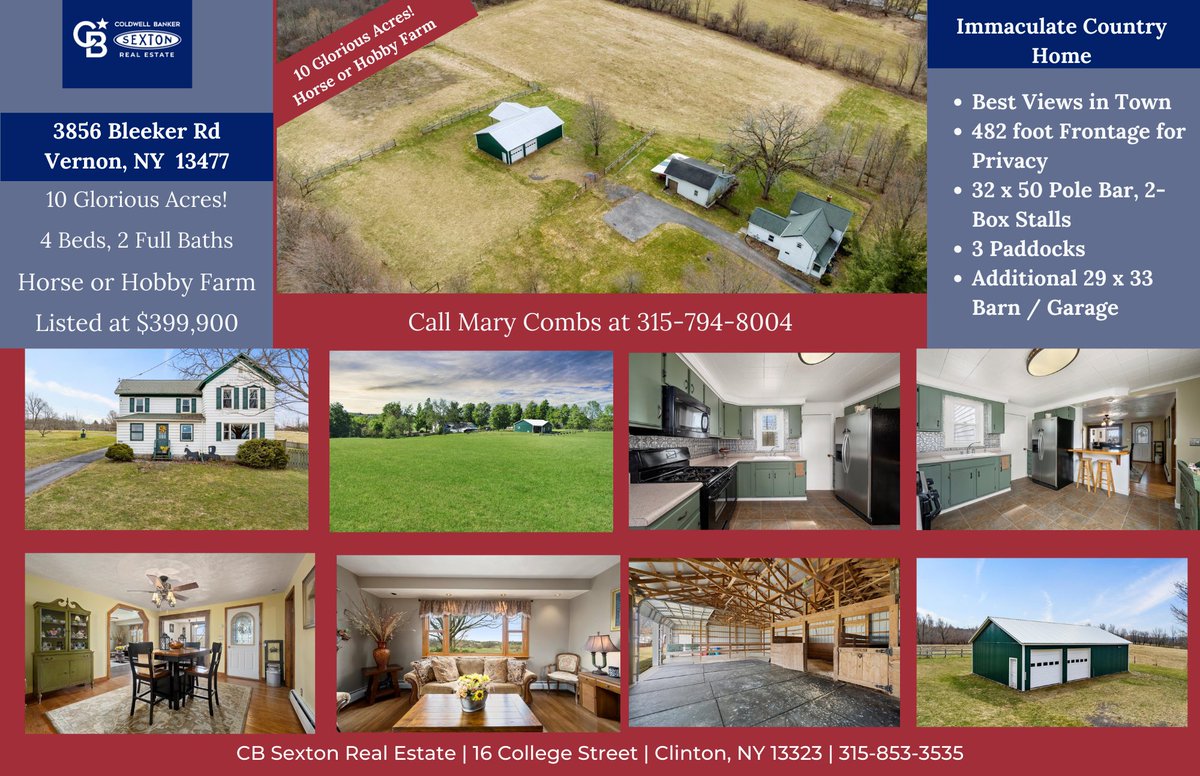 Call today to schedule your showing! 315-794-8004
Fore more photos and Information:
sextonrealestate.com/homes-for-sale…