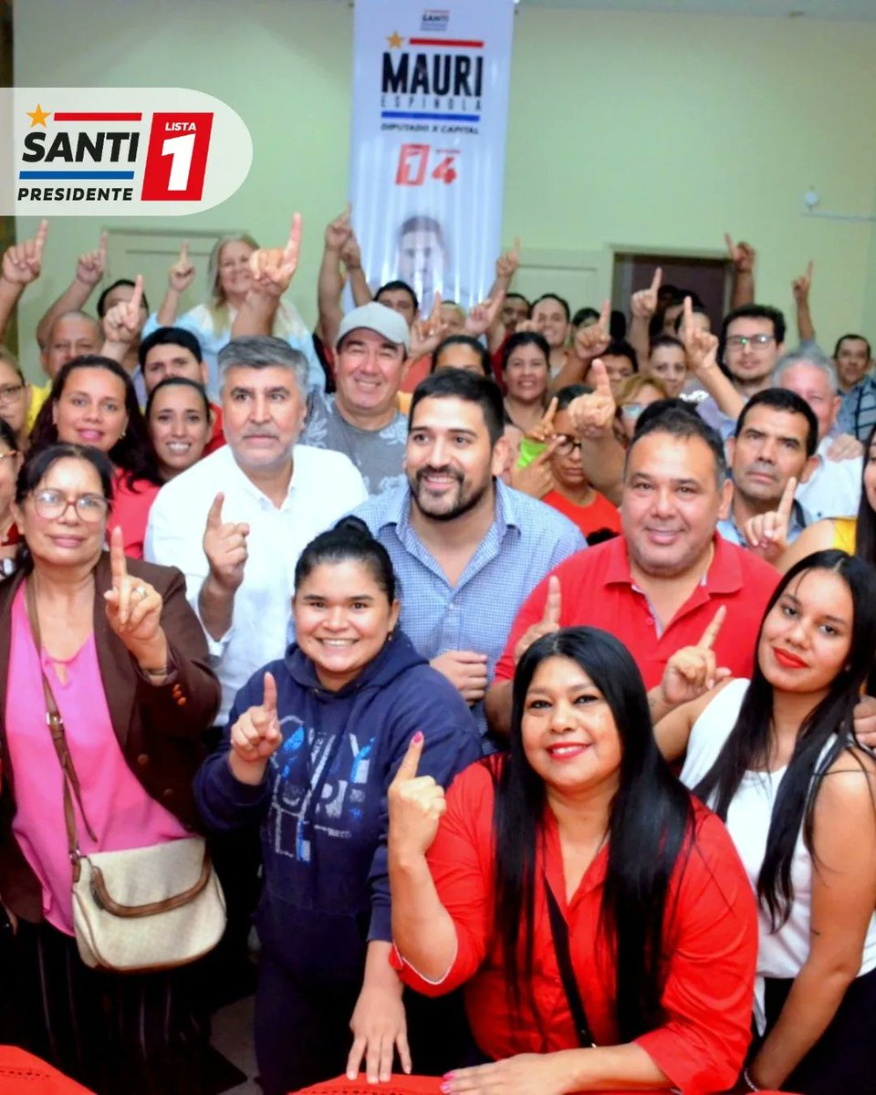 ¡En la Secc. 3 llevamos la remera de la #Lista1 con mucho orgullo!

Con la verdadera dirigencia colorada de #CampoGrande recibimos al futuro diputado <a href="/EspinolaEspnol1/">Mauricio Espínola</a> para trazar los pasos de cara a las elecciones del próximo 30/04

¡Trabajando juntos vamos a estar mejor!