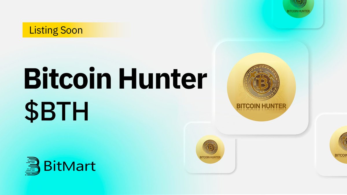 ✨Upcoming New Listing ✨ #BitMart will list @songmyeongho1 soon! 🧐 $BTH is  a new Bitcoin-based blockchain that combined rea-life uses and personal  cryptocurrency mining system, and it is new mobile device Bitcoin
