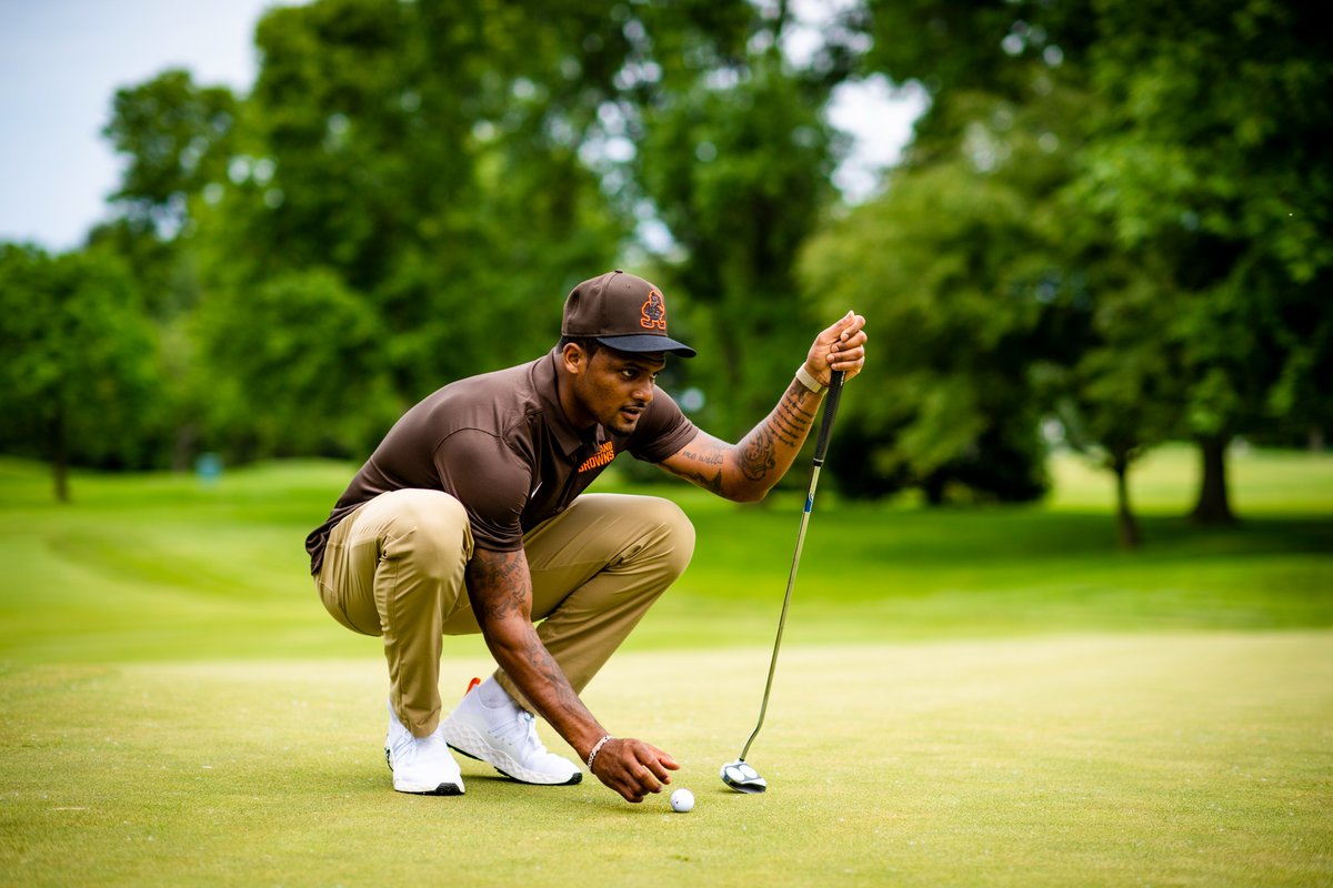 Browns's tweet photo. Who on our team do you think would have the best outing at Augusta? 🏌️‍♂️

#TheMasters Week https://t.co/kFFTu5IDae