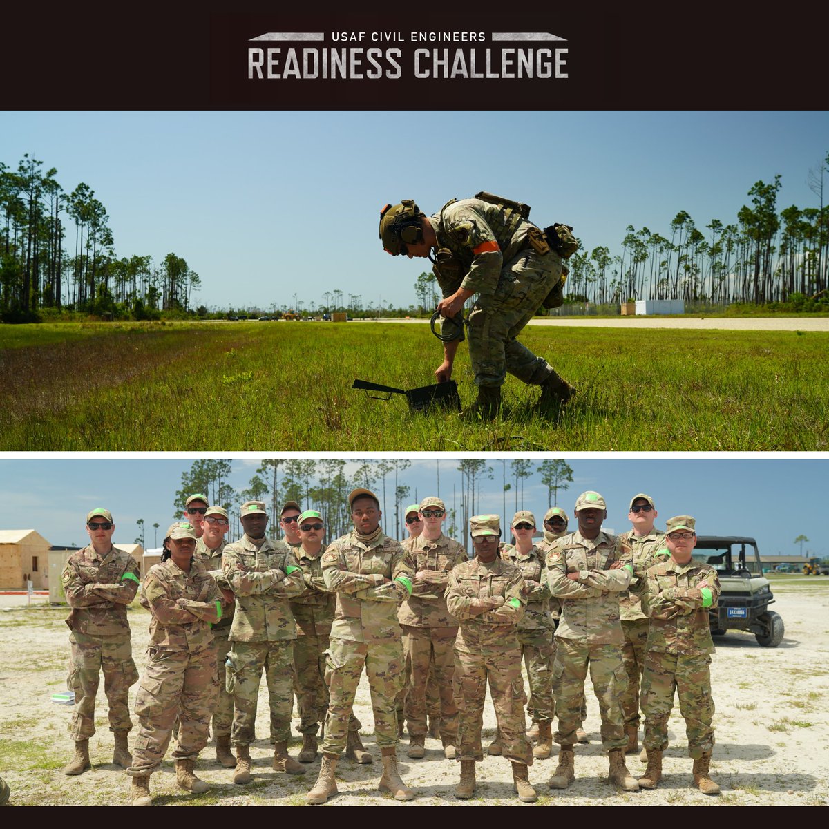 AirForceCE's tweet image. Take a look back at Readiness Challenge VIII and get ready to follow along with our live coverage of Readiness Challenge IX from 24-28 April!

#CEAirmen #AirmenEngineers #ReadyAF #AlwaysReady #AlwaysThere #LeadTheWay #CE #USAFCE #USA