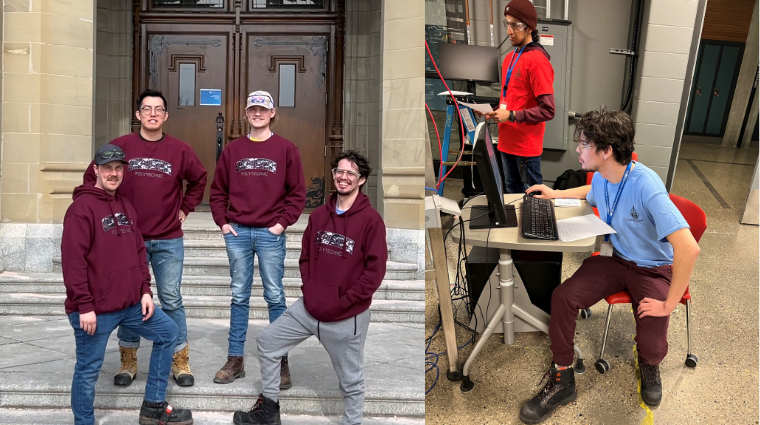 SaskPolytech's tweet photo. Four students from Sask Polytech's Instrumentation Engineering Technology program recently competed in the tenth annual International Society of Automation (ISA)-SAIT Student Games. https://t.co/VbfDyab0y1 https://t.co/v7HqA9zSIg