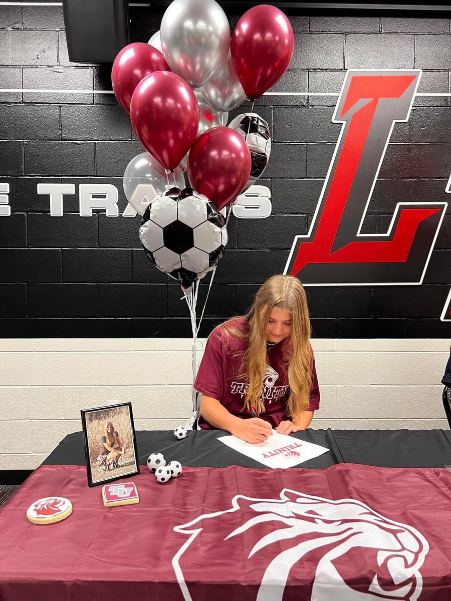 Signing Day! Next stop Trinity! Way to go D! #trinity #Soccer #LTHS