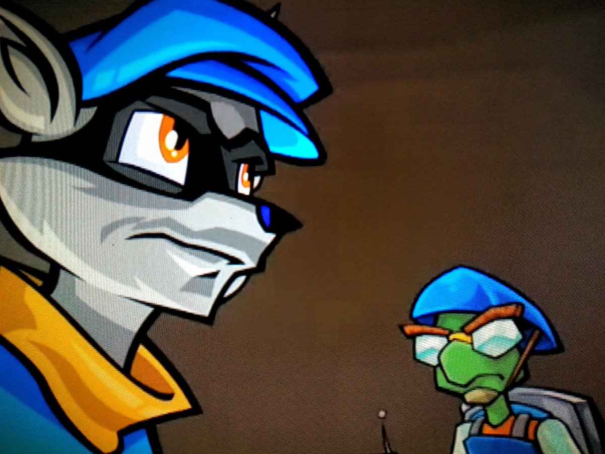 Khalimerus's tweet image. Finished Sly 3. They didn't change much from Sly 2 but enough so that it didn't become monotonous.

I love how varied the gameplay is and especially the new allies bring in some fresh air. It has the best story of all three games imo and does a good  job wrapping up Sly's story.