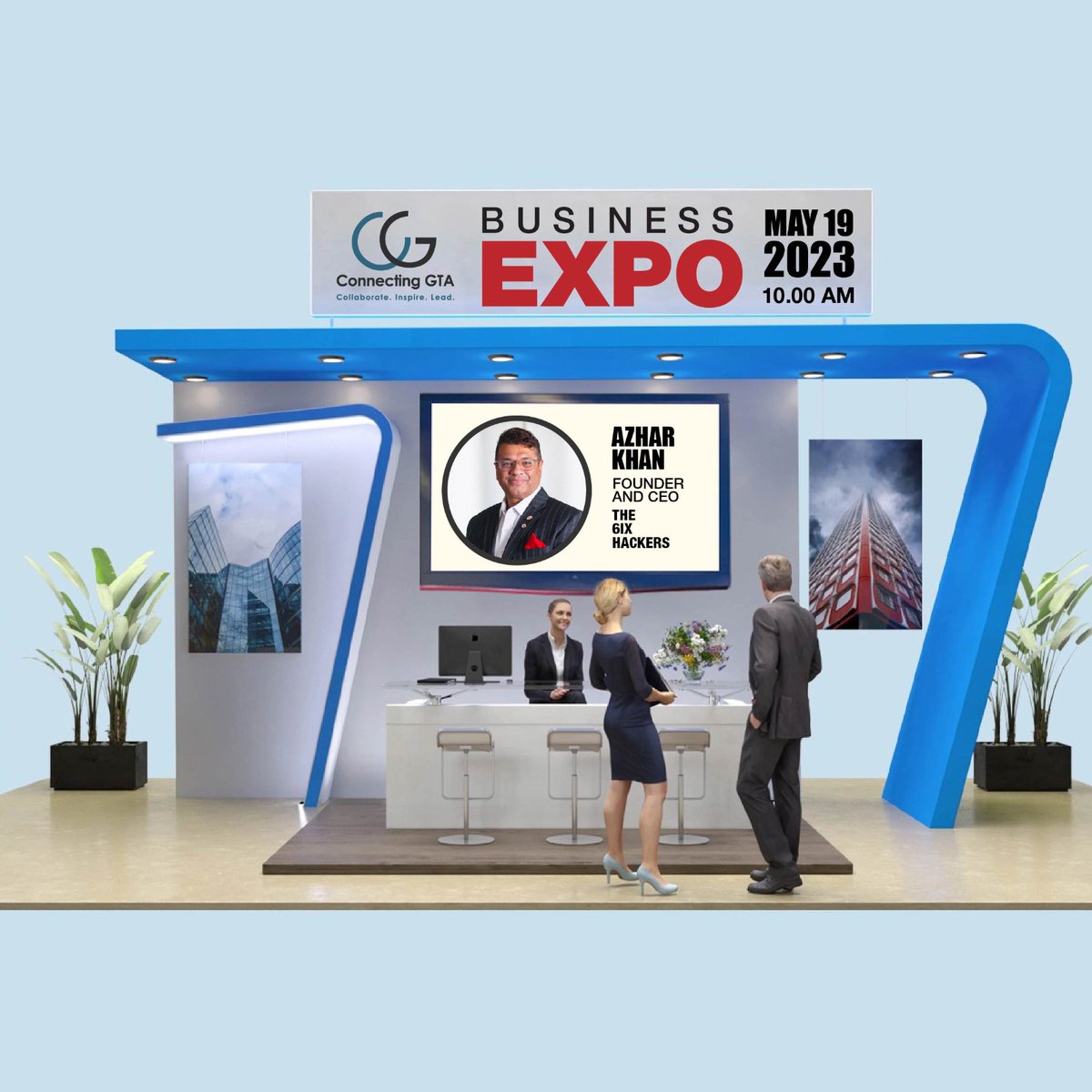 connectinggta's tweet photo. Excited to announce CGTA's Azhar Khan from The 6ix Hackers will be a vendor at our business expo on May 19, 2023 at 100 Westney Rd South #100 Ajax, Ontario L1S 7H3 from 10 AM to 3PM.

for more details: https://t.co/brF5UrmTL0 https://t.co/9bzHm5w1mB
