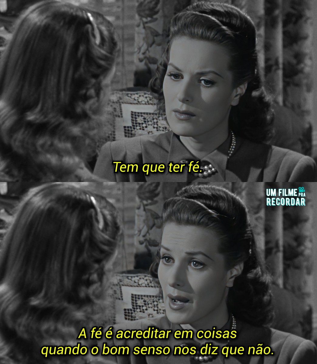 Sobre fé e esperança 🤍

☆☆☆

Milagre na Rua 34 | Miracle on 34th Street (1947)
Dir.: George Seaton
📺 Disponível: @disneyplusbr
_____
#umfilmeprarecordar #milagrenarua34 #deilusãotambémsevive #miracleon34thstreet #maureenohara #johnpayne #nataliewood #edmundgwenn