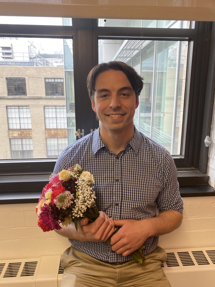 We're proud of Dr. Dan Laorenza for defending his thesis work! Best of luck to Dan in the future!