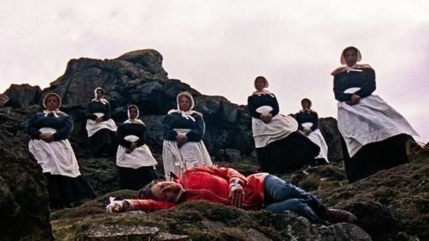 Film Comment Magazine (@filmcomment) on Twitter photo "The care that he lavishes on establishing and merging routine and place gives the distinct impression that a sense of 'normality' is being constructed only to be subsequently dismantled."
Read <a href="/Lattimer_James/">James Lattimer</a>'s review of Mark Jenkin's film, ENYS MEN: filmcomment.com/blog/im-on-an-… "The care that he lavishes on establishing and merging routine and place gives the distinct impression that a sense of 'normality' is being constructed only to be subsequently dismantled."
Read <a href="/Lattimer_James/">James Lattimer</a>'s review of Mark Jenkin's film, ENYS MEN: filmcomment.com/blog/im-on-an-…