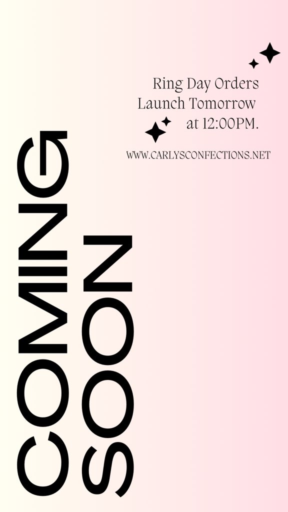 Haven’t you heard? We are taking ring day orders starting tomorrow for all of your Aggie’s Ring Day celebrations 🍓