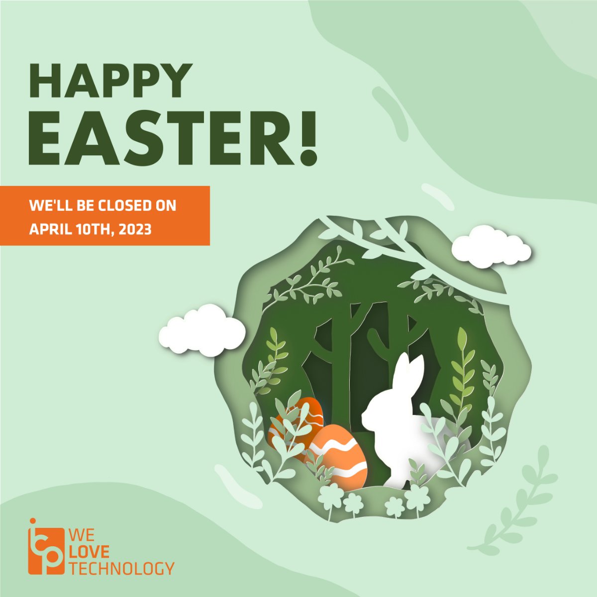 We wish all our customers, suppliers, partners and employees a relaxed and Happy #Easter 2023!🐰☀️🐣🌿