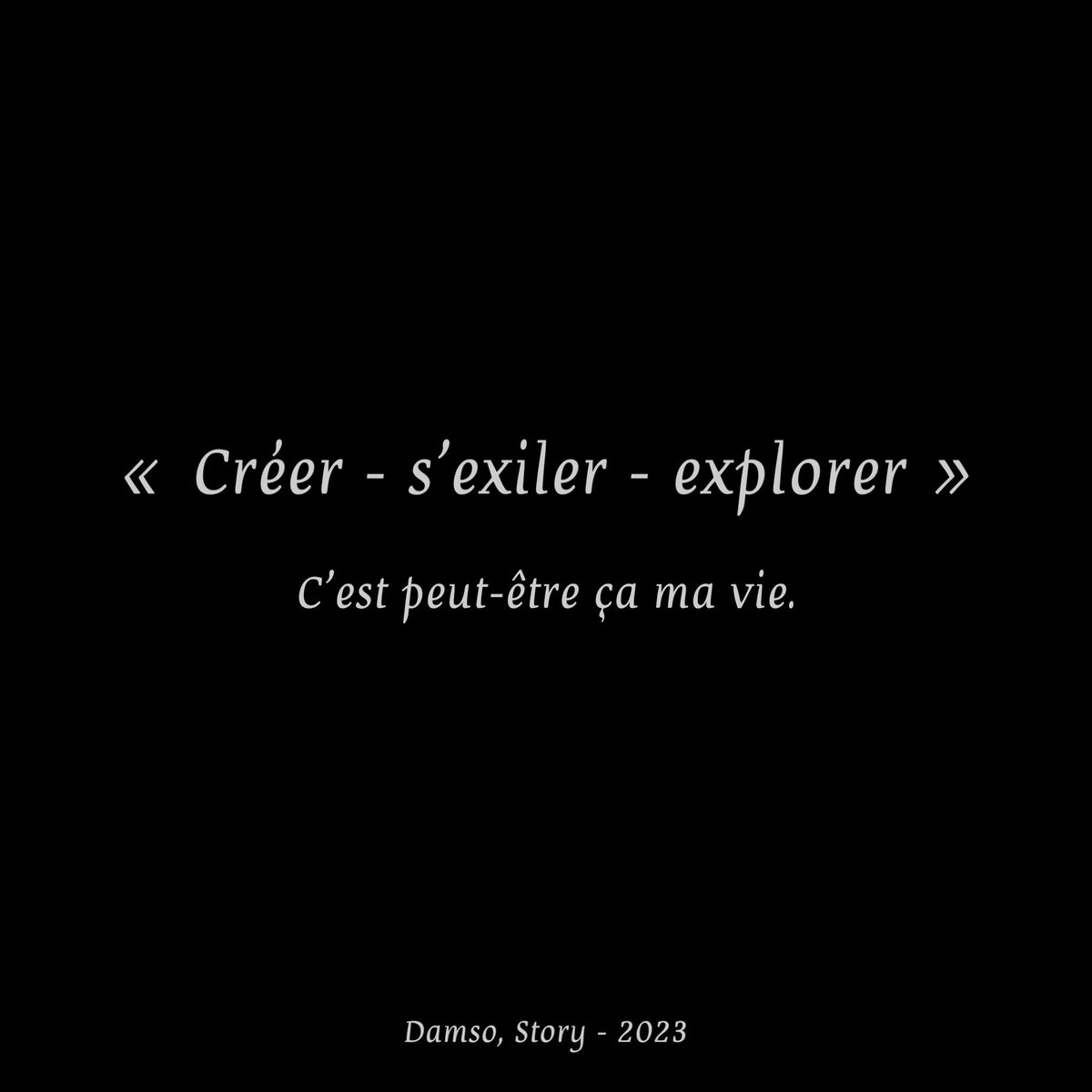 Damsologue_'s tweet photo. Vivre un peu. https://t.co/9W0s8clC8n