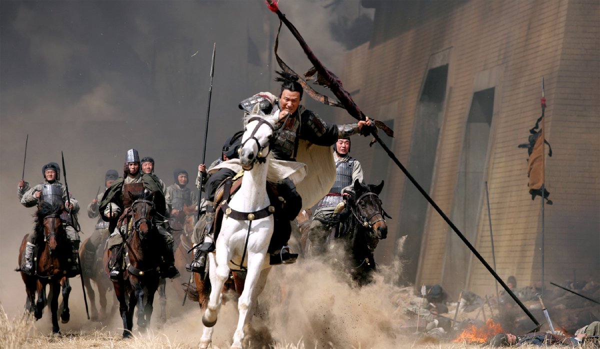 WarriorFlix's tweet photo. The epic historical drama based on a legendary 208 A.D. battle that heralded the end of the Han Dynasty and changed the face of China forever.

🎥 : RED CLIFF (2008), dir. John Woo (FACE/OFF, HARD BOILED) https://t.co/dxhAAyNcqa