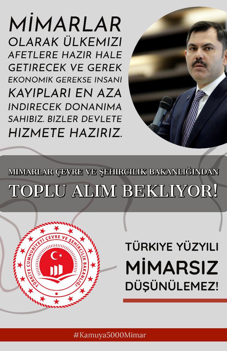 Tugcee_12b's tweet photo. @azoncekonustum @ctisik @murat_kurum @tv100 MİMARLAR  90+ puanlarla atama bekliyor.Şimdi değilse NE ZAMAN?, https://t.co/hYinKHjxxb