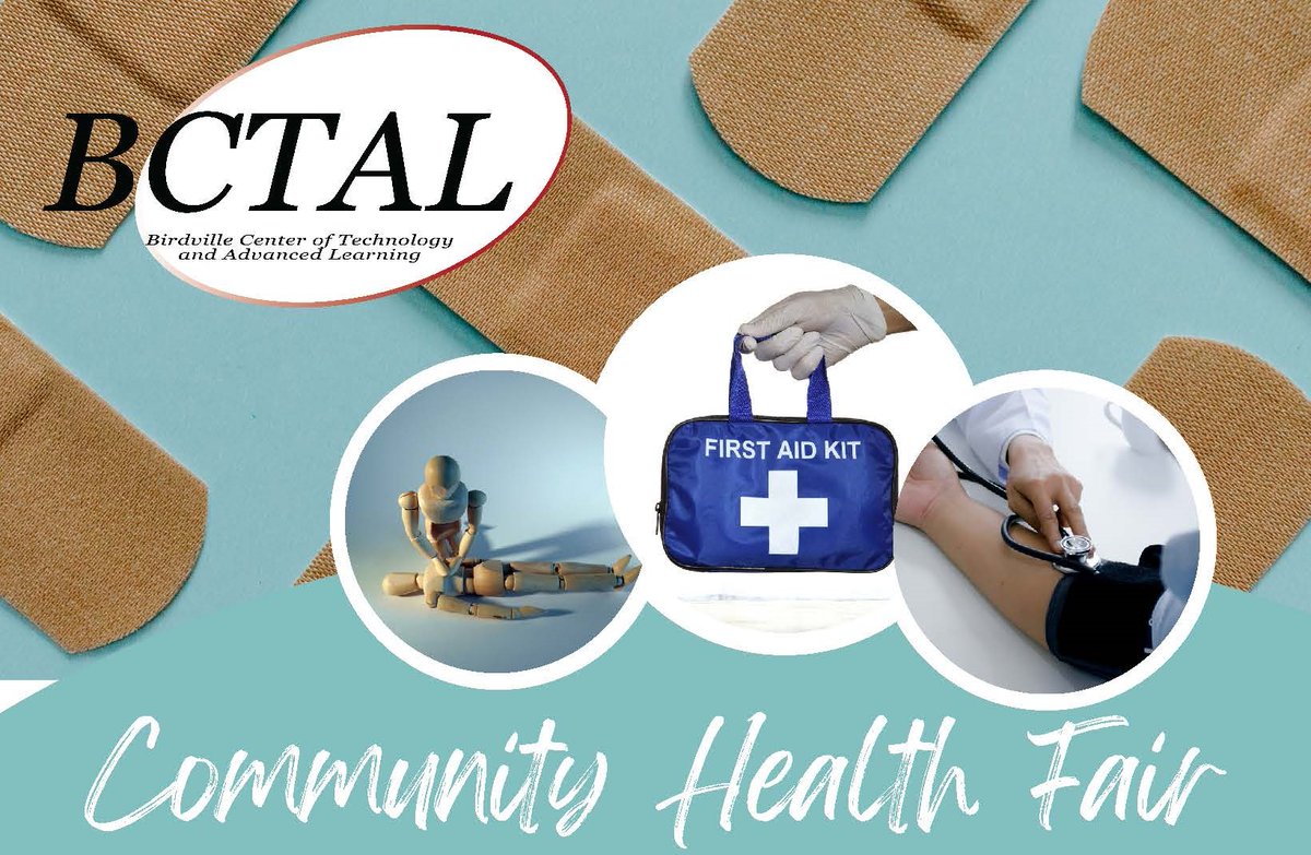 Community Health Fair

Friday, April 14, 2023
8 AM-6 PM  

Birdville Center of Technology and Advanced Learning 
(BCTAL) 7020 Mid-Cities Blvd,
North Richland Hills, TX, 76180  

Visit birdvilleschools.net/bctalcommunity… for more information!