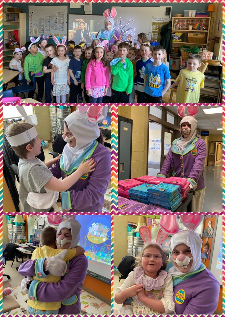 Handing out treats to our peeps <a href="/HTE_K4/">HTEK4</a> 🐰🐣 Happy Easter 💜