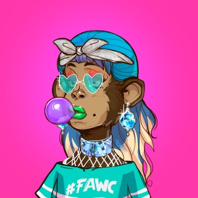 Journey_w_Wendi's tweet photo. Does this beauty look familiar to you? 

@fawchouse (FAWC) was the face of @MiamiNFTweek along with @doodles! 

Be sure to follow FAWC and sign up for notices about their FAWC Pass at: https://t.co/CNZ34wloD8 

#miaminft #fawc #doodles #web3 https://t.co/xOlzn0VJRn