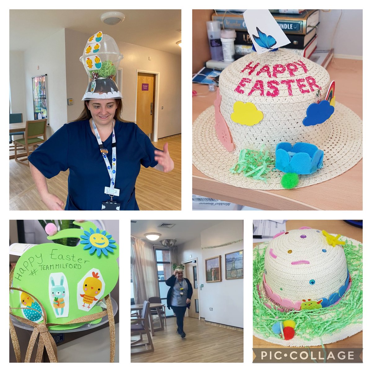 Stacie Hughes (@staciehughes1) on Twitter photo What a brilliant day, both patients and staff made Easter bonnets, followed by a catwalk to show off our creations. Then an eggcellent egg hunt with prizes for the winners. Happy Easter everyone 🐣 <a href="/mpftnhs/">Midlands Partnership University NHS FT</a> <a href="/MHwardsmpft/">MPFT Inpatient Mental Health Wards</a> #teammilford What a brilliant day, both patients and staff made Easter bonnets, followed by a catwalk to show off our creations. Then an eggcellent egg hunt with prizes for the winners. Happy Easter everyone 🐣 <a href="/mpftnhs/">Midlands Partnership University NHS FT</a> <a href="/MHwardsmpft/">MPFT Inpatient Mental Health Wards</a> #teammilford