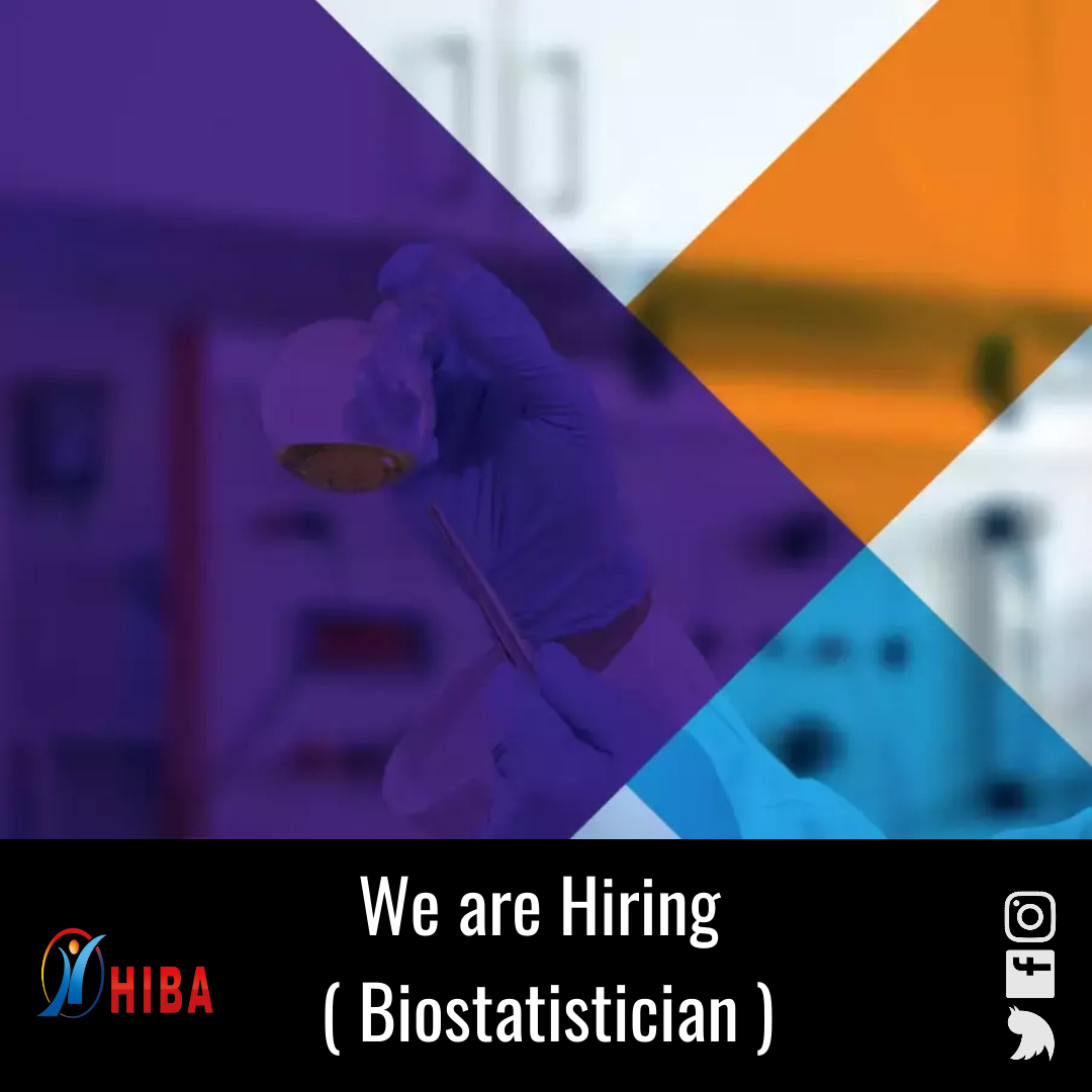 Hibainternation's tweet photo. Education: 
Master degree in Biostatistics, Epidemiology (with background in biostatistics/statistics) or  related discipline from an accredited institution – Essential.
Minimum of 7 (Seven) years position related experience in similar setting/environment, https://t.co/hTur7ZL8CR