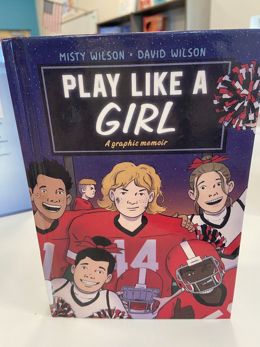 erindaydreams's tweet photo. I love it when I finally get a copy of books I read and loved with #bookposse for the library. This graphic novel by @misty_wilson_ and @downpourdw is hitting the shelves today! #mglit https://t.co/AgFaAZcVnp