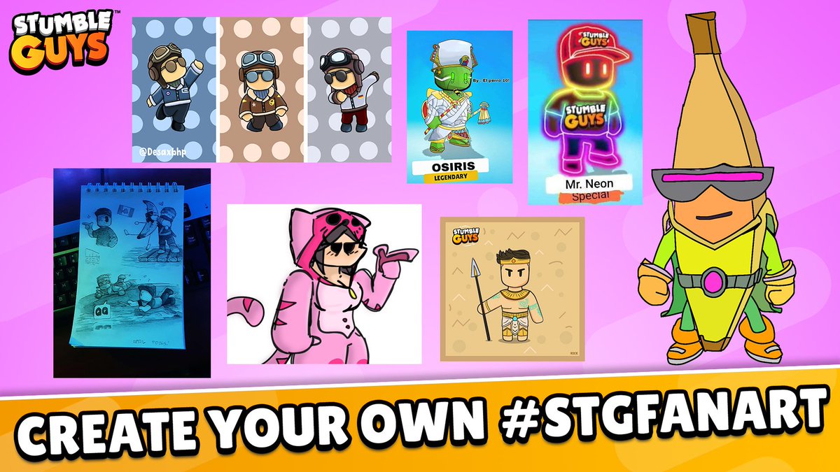 ¡Hola, Stumblers! ¡Nos encanta su creatividad e imaginación! ¡Bienvenido a tu primer #STGFanArt ! 
Elegiremos más creaciones de fans la próxima semana, ¡no olvides compartir las tuyas! 
bit.ly/STGFanArt
