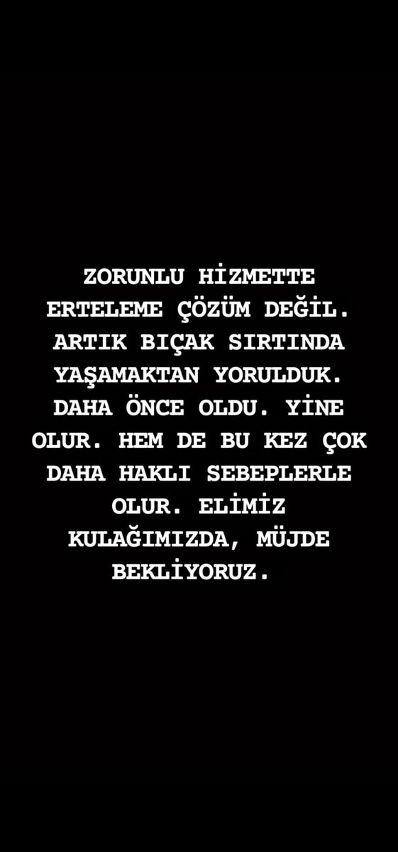 <a href="/ACAR16RAMAZAN/">Ramazan Acar</a> <a href="/tcmeb/">Millî Eğitim Bakanlığı</a> <a href="/tcbestepe/">T.C. Cumhurbaşkanlığı</a> <a href="/prof_mahmutozer/">Mahmut Özer</a> Erteleme değil af istiyoruz
<a href="/RTErdogan/">Recep Tayyip Erdoğan</a>
<a href="/tcmeb/">Millî Eğitim Bakanlığı</a>
<a href="/tcbestepe/">T.C. Cumhurbaşkanlığı</a>
<a href="/TalipGeylan06/">Talip Geylan</a>
<a href="/yilmaznazif/">Nazif Yılmaz</a>
<a href="/_aliyalcin_/">Ali YALÇIN</a>
<a href="/prof_mahmutozer/">Mahmut Özer</a>
<a href="/ebsistanbul1/">ebsistanbul1</a>
<a href="/emrullahisler/">Emrullah İŞLER</a>
#MebZorunluyuErtelemeAffet