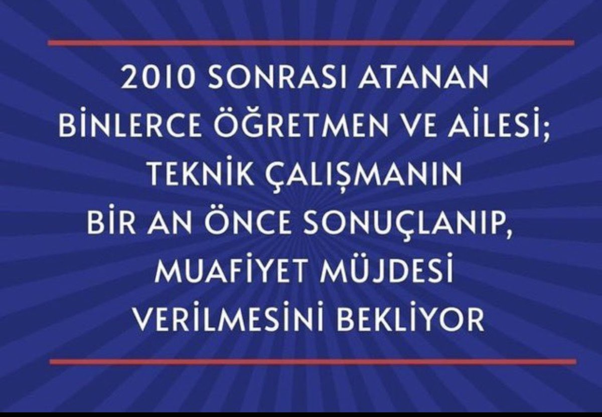 <a href="/fghlife/">Ghhon</a> <a href="/RTErdogan/">Recep Tayyip Erdoğan</a> <a href="/prof_mahmutozer/">Mahmut Özer</a> <a href="/tcmeb/">Millî Eğitim Bakanlığı</a> ÖĞRETMENLER ZORUNLU HİZMET AFFI MÜJDESİ BEKLİYOR 
<a href="/RTErdogan/">Recep Tayyip Erdoğan</a> 
<a href="/prof_mahmutozer/">Mahmut Özer</a> 
<a href="/_aliyalcin_/">Ali YALÇIN</a> 
<a href="/ACAR16RAMAZAN/">Ramazan Acar</a> 
<a href="/CK_Samsun/">Çiğdem Karaaslan</a> 
<a href="/EBSbafra/">EBS Bafra</a> 
#MebZorunluyuErtelemeAffet
