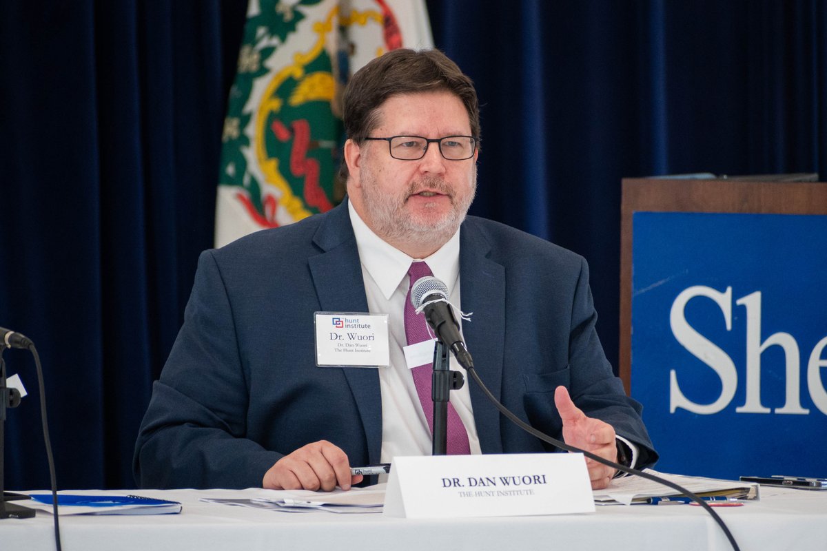 Hunt_Institute's tweet photo. Where do current #EarlyChildhood initiatives stand in West Virginia? Here to discuss is @bdford95, Janet Bock-Hager, and Lisa Ertl, moderated by our very own @DanWuori. Special thanks to Delegate Dittman for providing welcoming remarks. #WVLR23 https://t.co/vCc1dQ3kt6