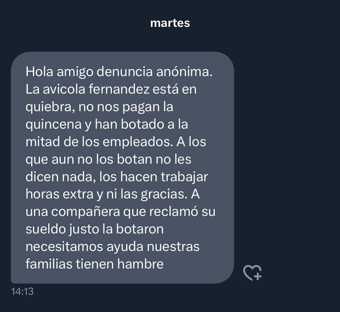 Denuncia anónima que me pidieron difundir, si alguien tiene conocimiento de que está pasando favor comentar: