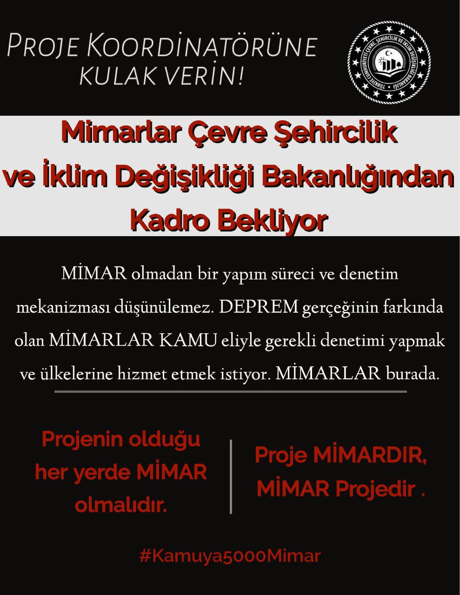 Tugcee_12b's tweet photo. @azoncekonustum @ctisik @murat_kurum @tv100 MİMARLAR  90+ puanlarla atama bekliyor.Şimdi değilse NE ZAMAN? https://t.co/MIpHHeJwrO