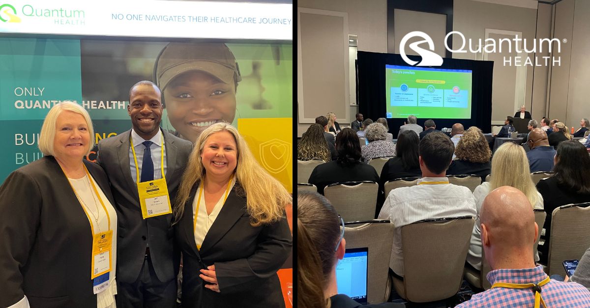 A huge thank you to the @cityofsavannah's Jeffrey Grant and Tanya Jones and Quantum Health’s Alison Horne for the deep dive at #SALGBA2023. Attendees left with actionable insights to create a personalized benefits experience for their own organizations. #HealthcareNavigation