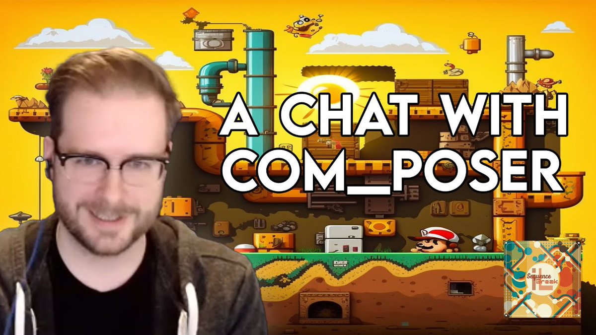 sequencebreakpc's tweet image. How does @the_com_poser create incredibly memorable soundtracks? Back in June of 2020 he shared his history, inspirations and process for creating Mario Maker and Super Mario World tunes.
youtu.be/vDP7LoamTkk
sequencebreakpodcast.com