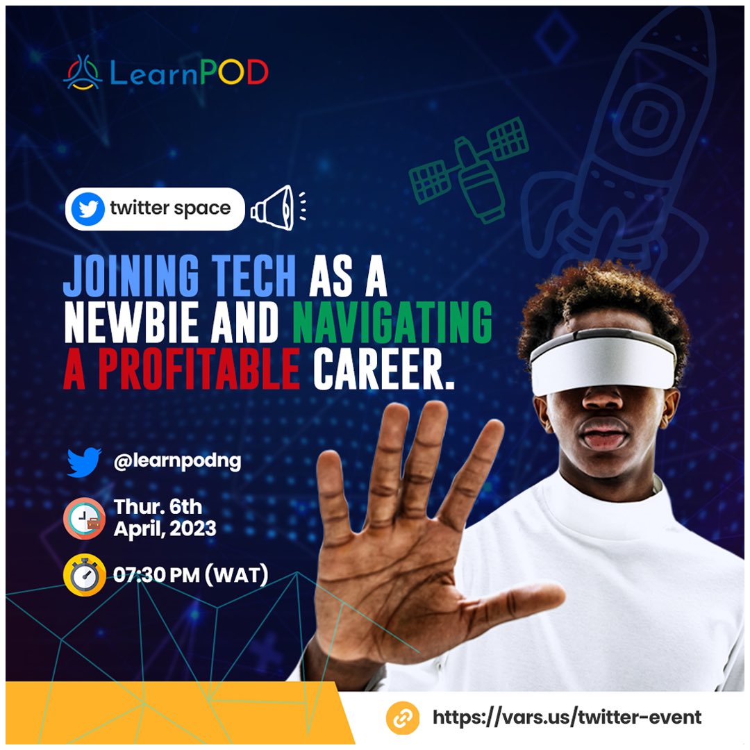 IkennaGIfenna's tweet photo. Learn from the pros.
#Learnpod https://t.co/j7vlyUJXnv