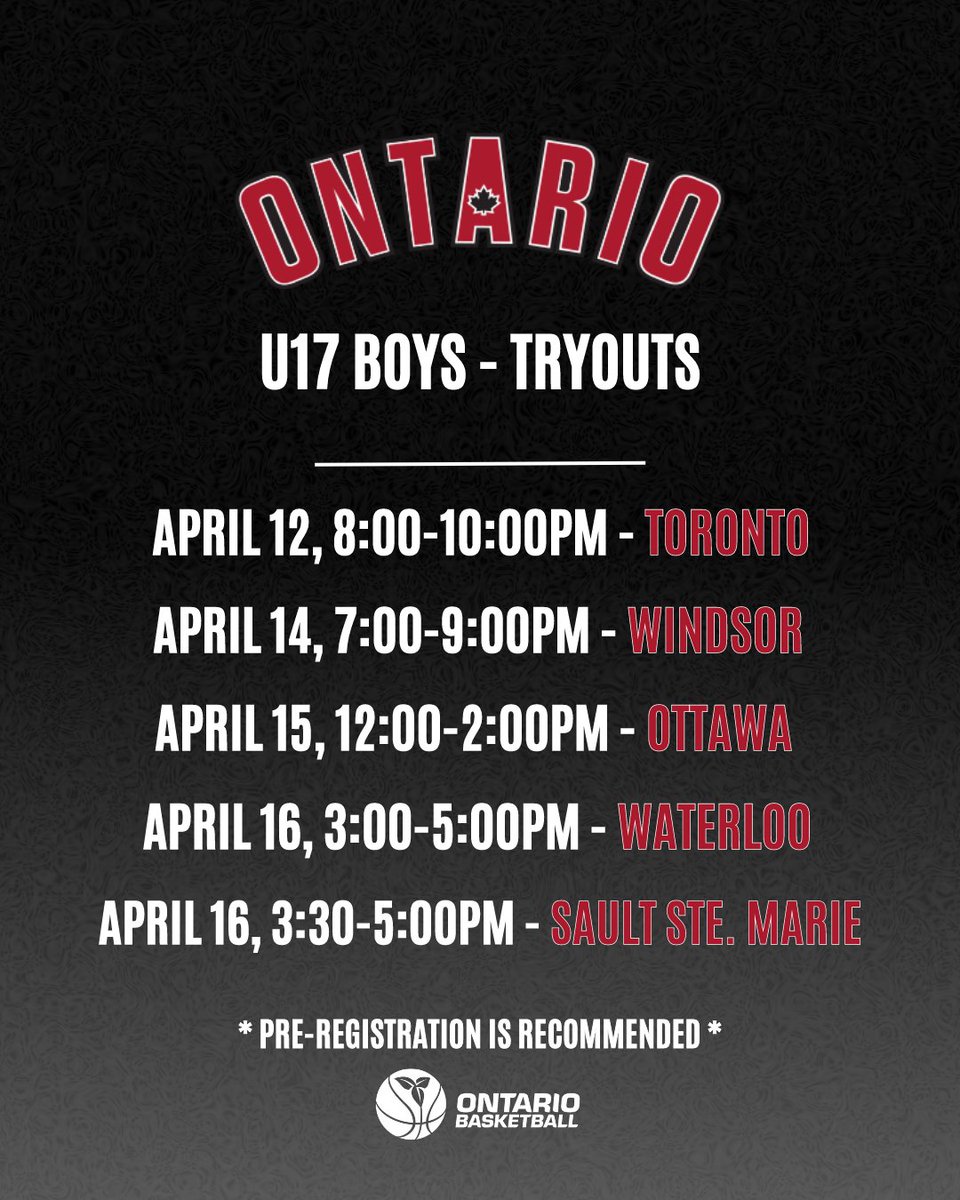 Ontario Basketball tweet media