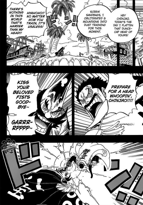 reverse_6k's tweet photo. @IceAgeAokiji I never understood the 'Garp doesn't have CoC'.

I thought the entire reason for this flashback was to show that #OP1080 https://t.co/Rk5G9kqpTK