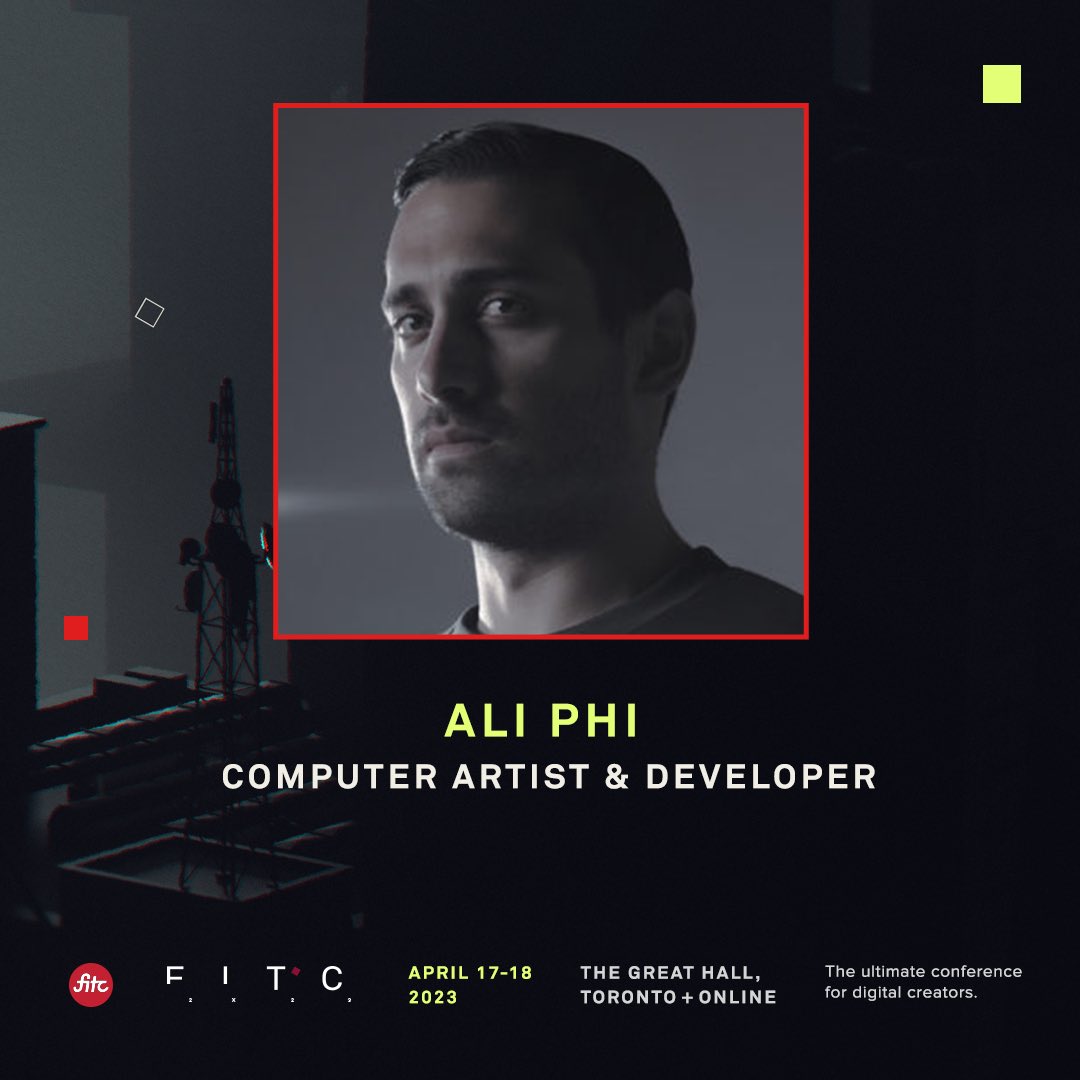FITC Toronto 2023 is a bit more than a week away, and the countdown is on! 
You'll hear from speakers like <a href="/LiamThurston/">Liam Oscar Thurston</a> <a href="/jessicahische/">Jessica Hische</a> <a href="/thekerrrn/">Michael Kern 📷</a> <a href="/ali_phi/">Ali Phi</a>. Use discount code “twittervip” at checkout to save on in-person tix and online, here: fitc.ca/toronto !