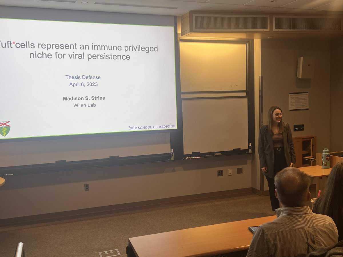 Craig Wilen (@wilenlab) on Twitter photo Congratulations to Dr. Strine ā¦<a href="/madisonstrine/">Madison (Maddi) Strine, PhD</a>ā© on her outstanding thesis defense today! We couldnāt be more proud! ā¦<a href="/YaleIBIO/">Yale Department of Immunobiology</a>ā© ā¦<a href="/Yale_LabMed/">Yale Lab Medicine</a>ā© Congratulations to Dr. Strine ā¦<a href="/madisonstrine/">Madison (Maddi) Strine, PhD</a>ā© on her outstanding thesis defense today! We couldnāt be more proud! ā¦<a href="/YaleIBIO/">Yale Department of Immunobiology</a>ā© ā¦<a href="/Yale_LabMed/">Yale Lab Medicine</a>ā©