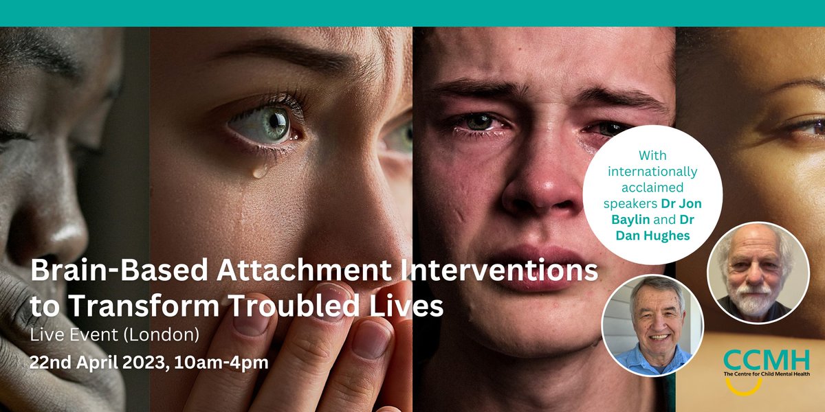 Reminder: Limited places remaining for our upcoming London Conference - Brain Based Attachment Interventions to Transform Troubled Lives with #DrDanHughes and #DrJonathanBaylin, Saturday 22nd April'23 @LondonArtHouse @TISUK_ - mailchi.mp/childmentalhea…